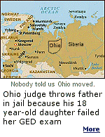 Butler County Juvenile Court Judge David Niehaus ordered Brian Gegner to jail for contributing to the delinquency of a minor because his daughter couldn't pass her GED.